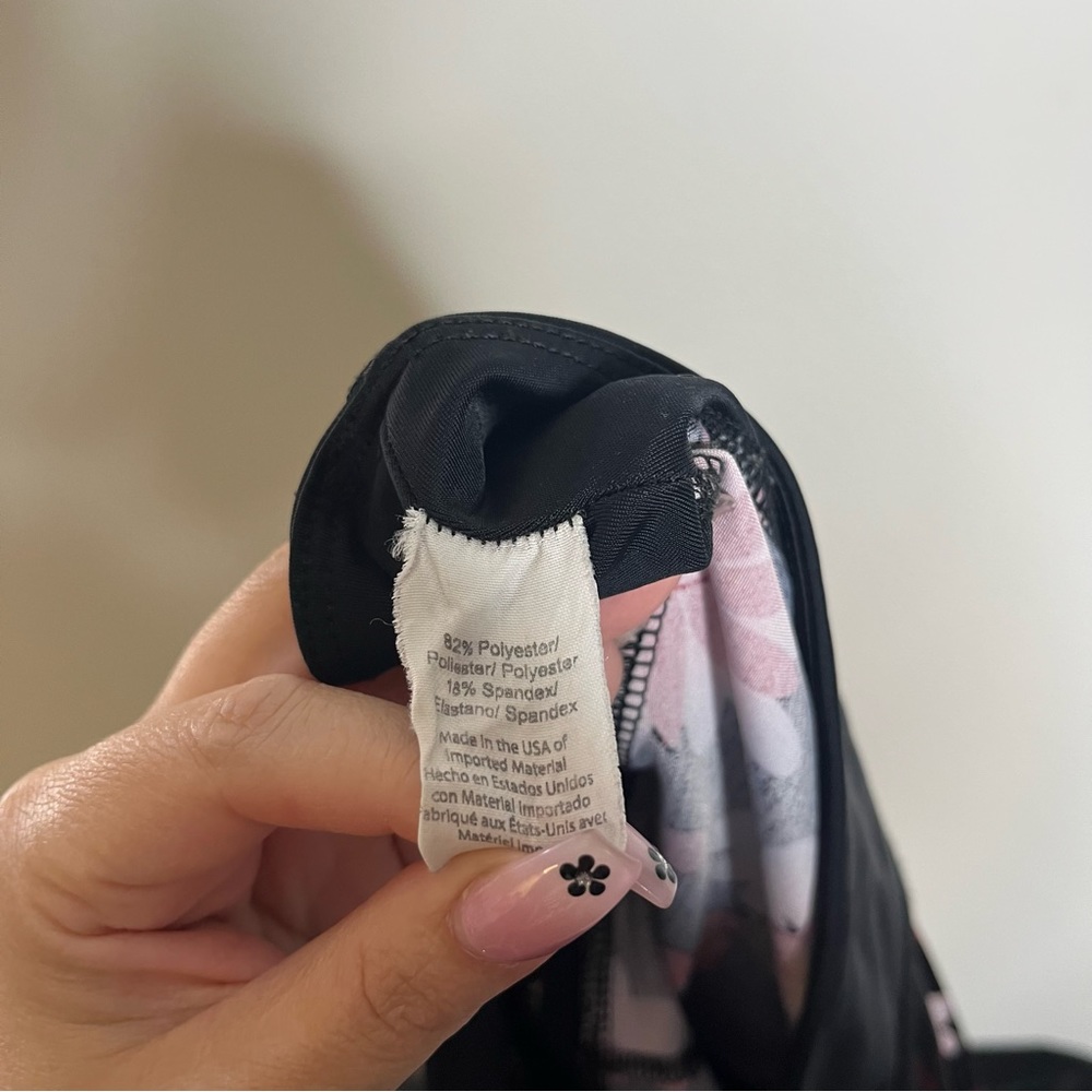 Kate Spade beyond Yoga leaf bow yoga capri leggings - Picture 6 of 9